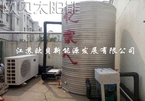 常州欣逸足療會(huì)所空氣源熱泵熱水方案