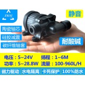 中科 微型 熱水循環(huán)泵DC40C揚程6米，流量900L/H