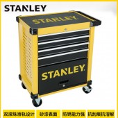 西安史丹利STANLEY移動存儲工具車寶雞STST74305-8-23鋼制帶鎖延安4抽屜